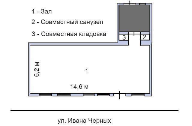 торговое помещение г Санкт-Петербург метро Нарвская ул Ивана Черных 2 фото 9