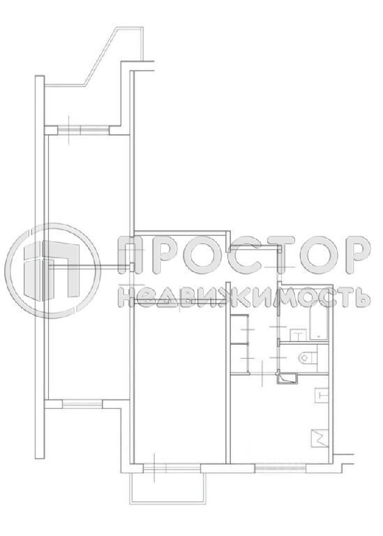 квартира г Москва метро Улица Академика Янгеля ш Варшавское 152к/12 фото 15