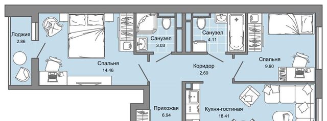 р-н Заволжский Новый Город ЖК «Светлые кварталы» 2 фото