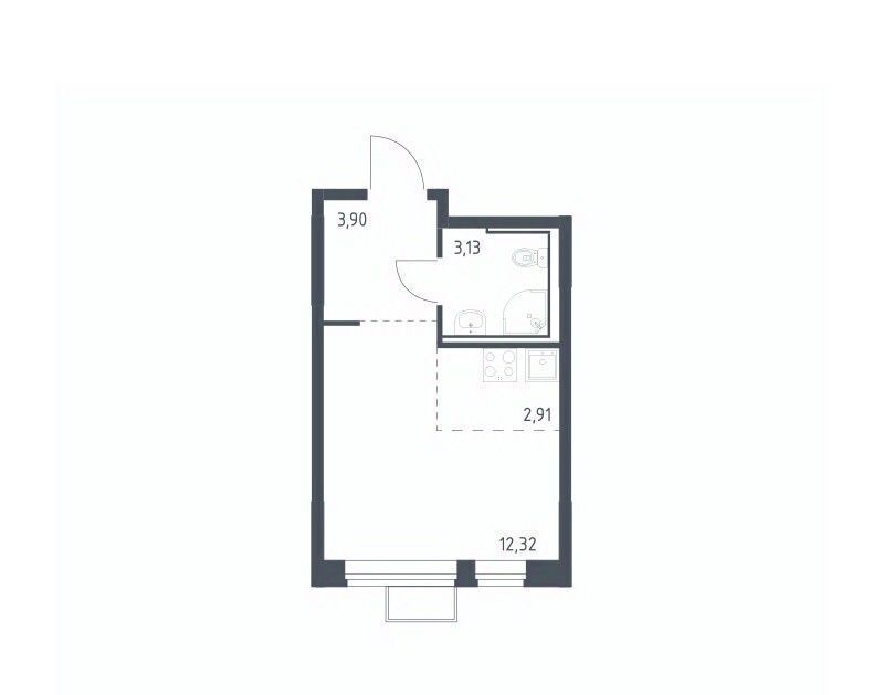 квартира г Москва метро Ховрино Северный ЖК Молжаниново к 6 фото 1