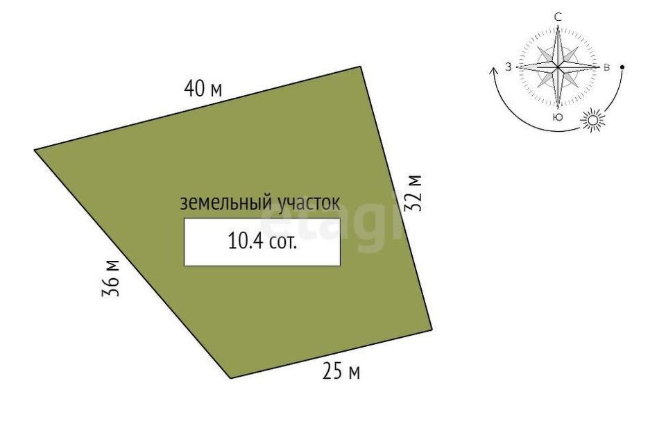 земля р-н Емельяновский снт Надежда 04К-296, 3-й километр фото 1