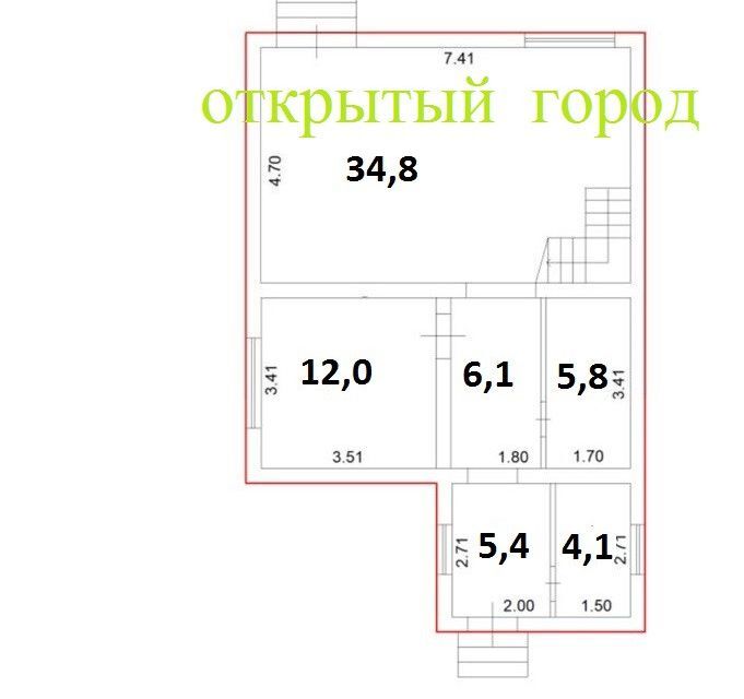 дом р-н Новосибирский деревня Алексеевка фото 3