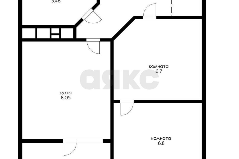 квартира р-н Тахтамукайский аул Новая Адыгея ул Береговая 3к/13 фото 7