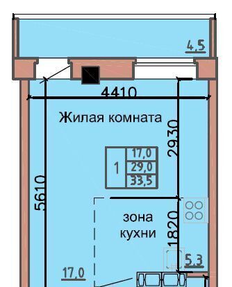 квартира г Абакан ул Ленинского Комсомола 24/2 фото 1