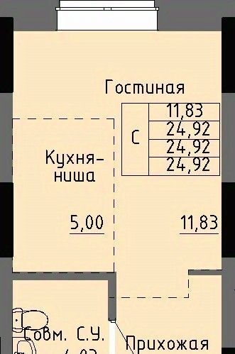 квартира г Ижевск р-н Ленинский Строитель жилрайон, 4-й мкр фото 1