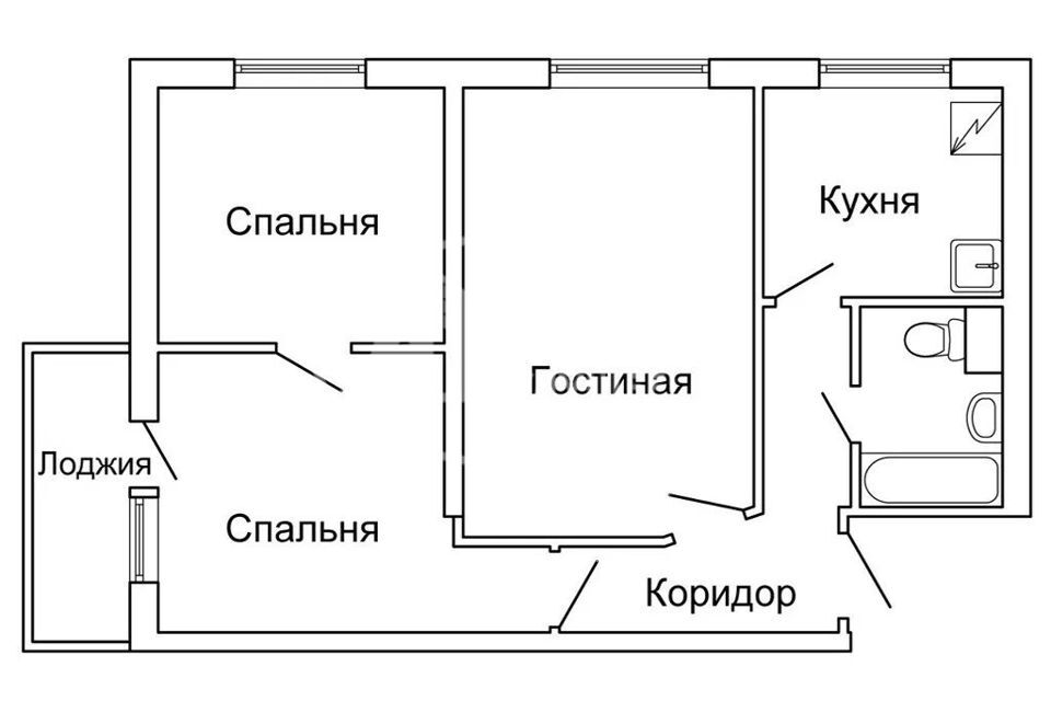 квартира г Александровск п Карьер Известняка ул Юбилейная 2 Александровский муниципальный округ фото 7