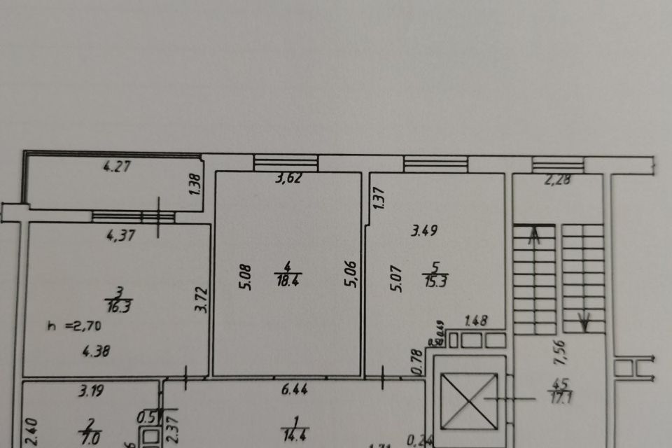 квартира р-н Динской ст-ца Динская ул Красная 162/2 фото 6