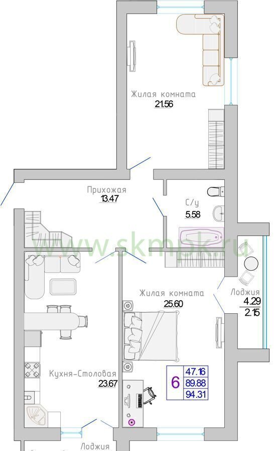 квартира р-н Зеленоградский г Зеленоградск ул Окружная жилой дом фото 5