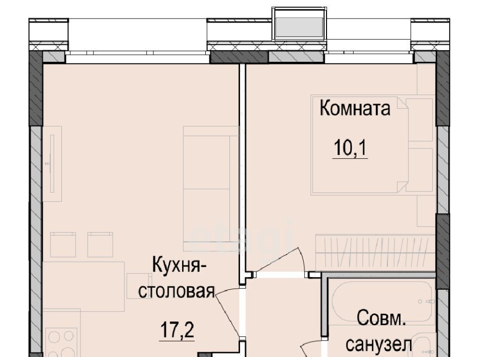 квартира г Казань Аметьево, Паркмаяк жилой комплекс фото 1