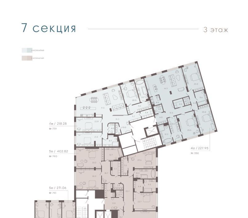 квартира г Санкт-Петербург метро Чкаловская ул Ремесленная 17з фото 3