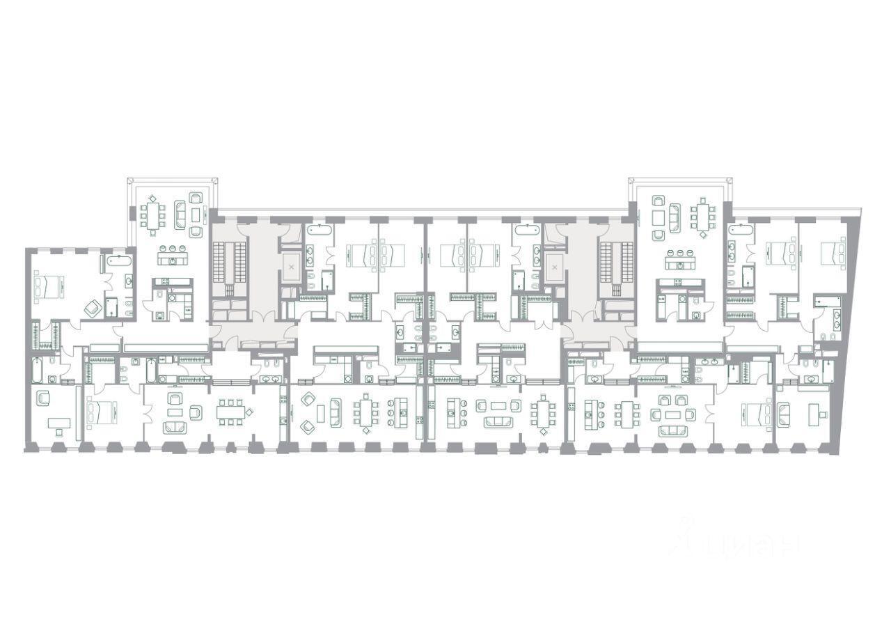 квартира г Москва ЦАО Тверской ул Дмитровка Б. 5/6 с 2, Московская область фото 11