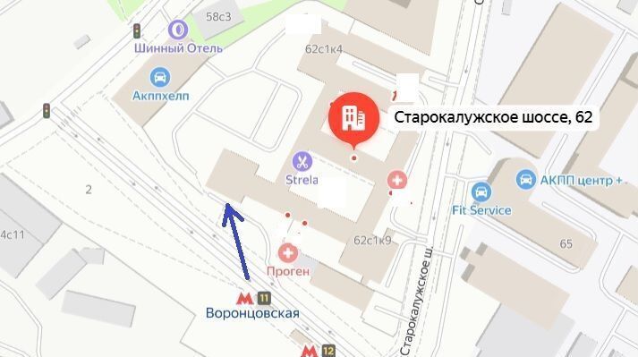 торговое помещение г Москва ш Старокалужское 62с/11 Воронцовская фото 4