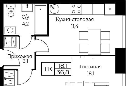 квартира г Москва ул Намёткина 10д Воронцовская фото 2