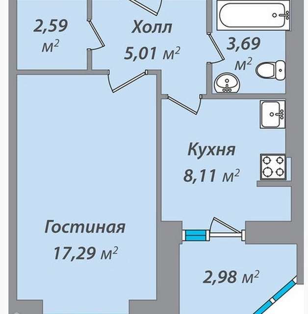 квартира городской округ Истра д Лобаново ул Новая 13 фото 5