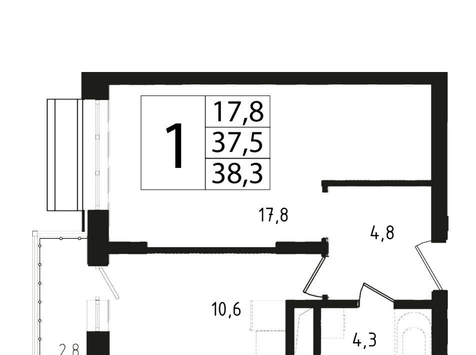 квартира городской округ Одинцовский г Звенигород мкр 3 13 Крёкшино фото 1