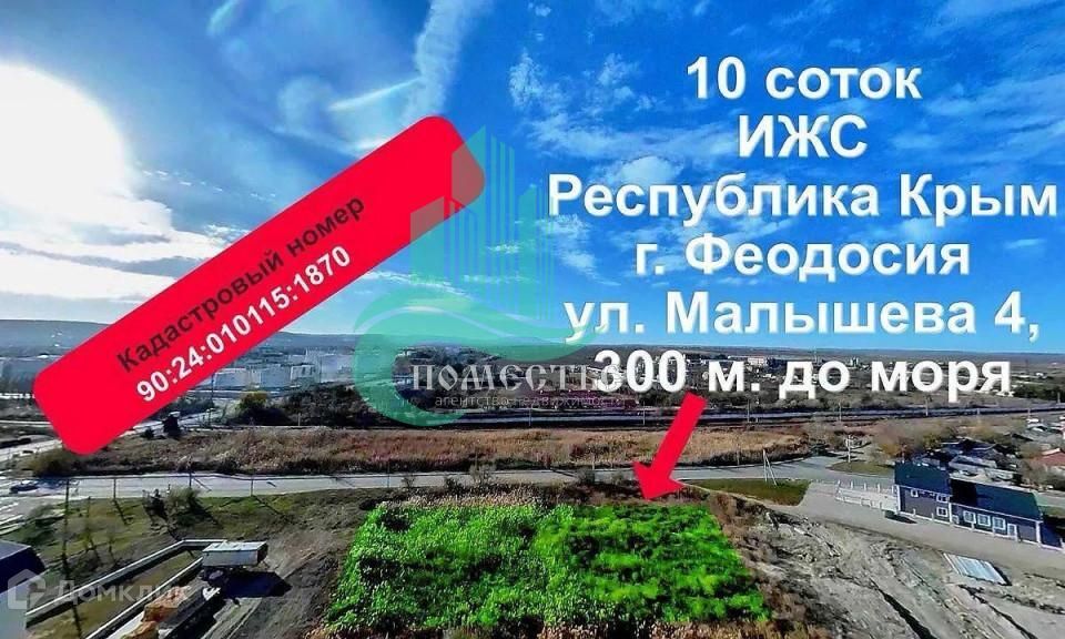 земля г Феодосия ул И.Малышева 4 городской округ Феодосия фото 2