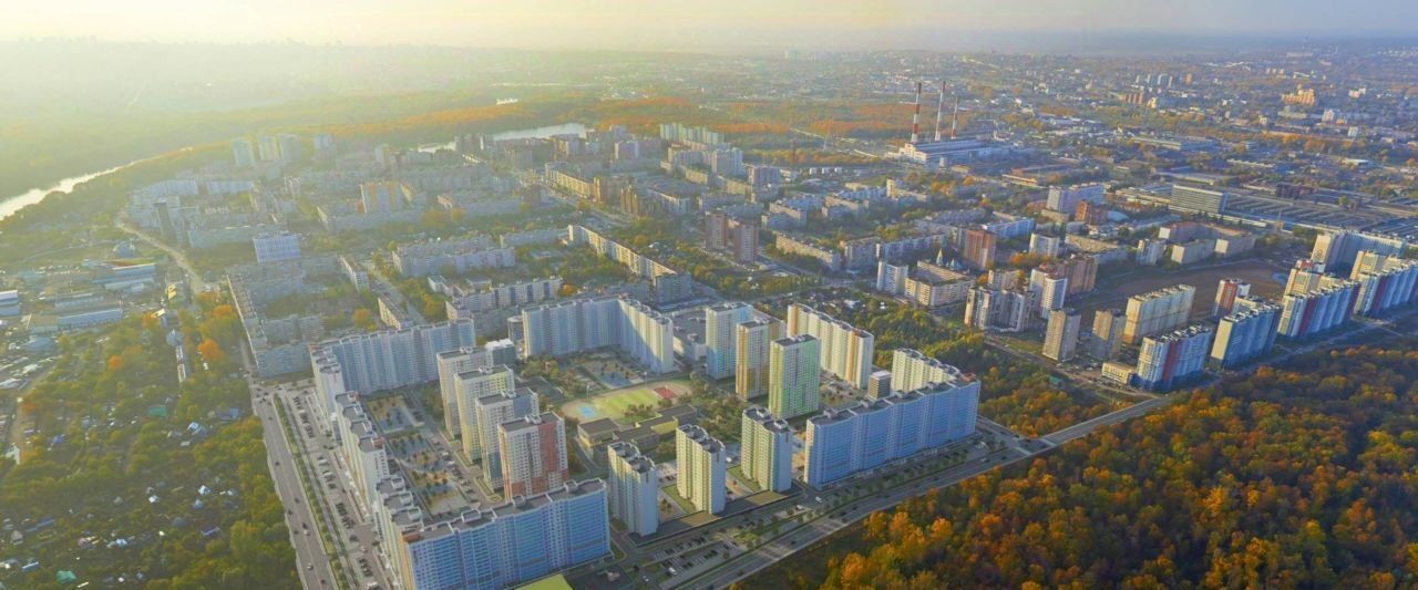 квартира г Уфа р-н Калининский микрорайон Инорс-4Б ЖК «Акварель» фото 9