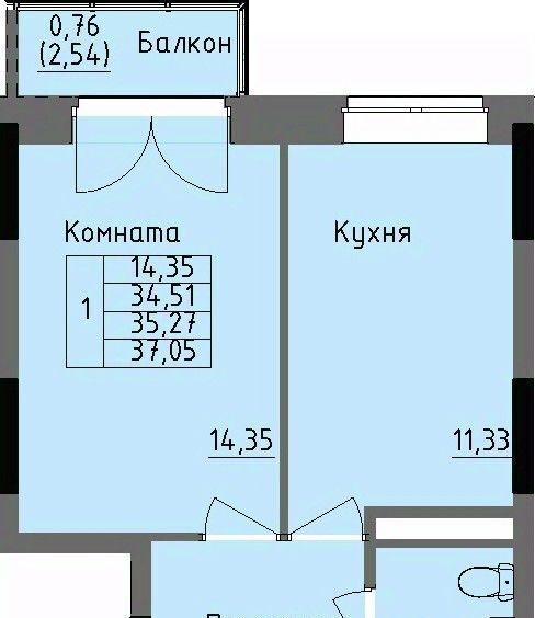 квартира г Ижевск р-н Ленинский Строитель жилрайон, 4-й мкр фото 1