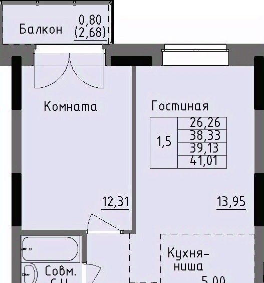 квартира г Ижевск р-н Ленинский Строитель жилрайон, 4-й мкр фото 1