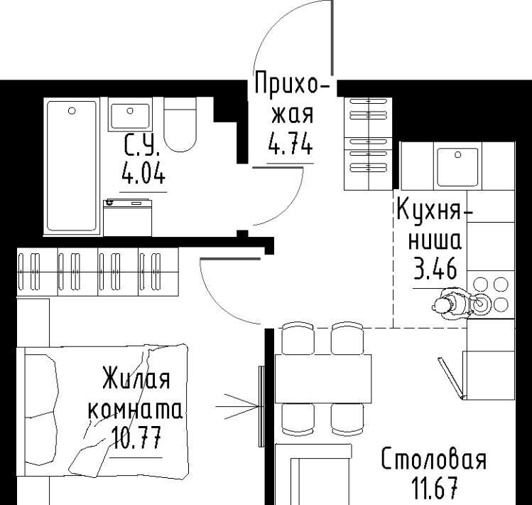 квартира г Екатеринбург Ботаническая б-р Золотистый 15 фото 1