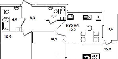 р-н Прикубанский дом 95к/1 фото