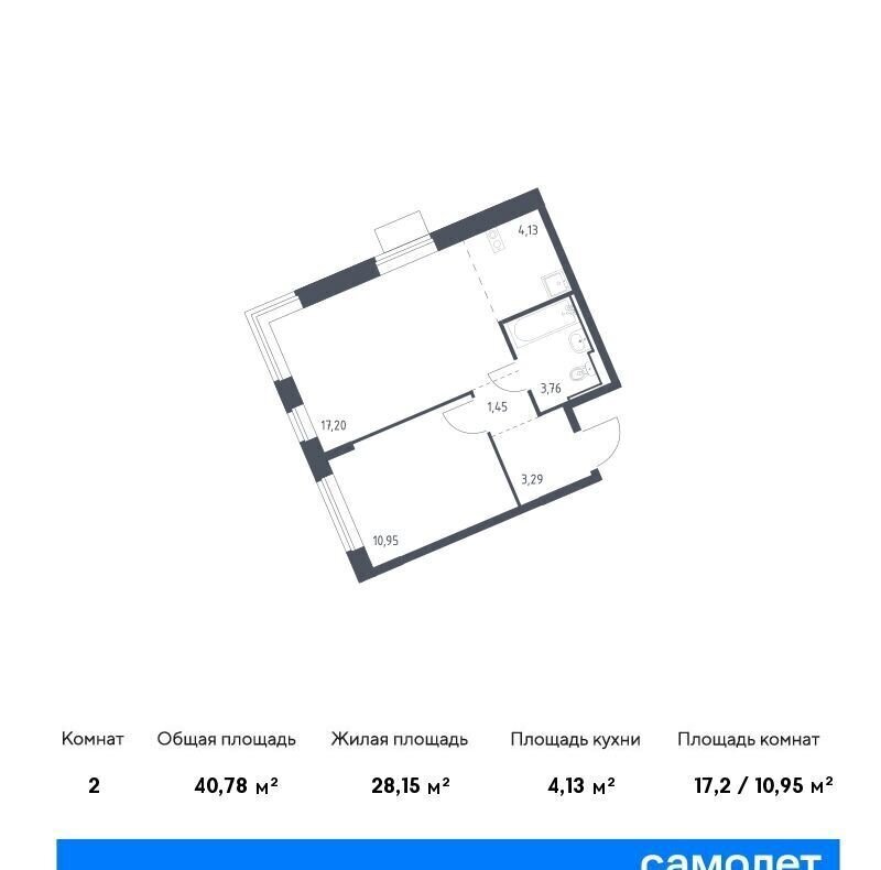 квартира г Москва ЗАО Молжаниновский ЖК Молжаниново к 4 фото 1