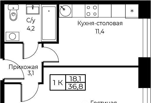 квартира г Москва ул Намёткина 10д Воронцовская фото 1