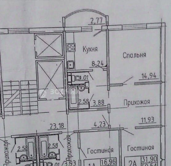 квартира г Чебоксары р-н Ленинский пр-кт Геннадия Айги 14 фото 1