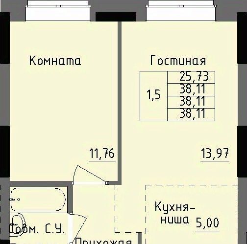 квартира г Ижевск р-н Ленинский Строитель жилрайон, 4-й мкр фото 1