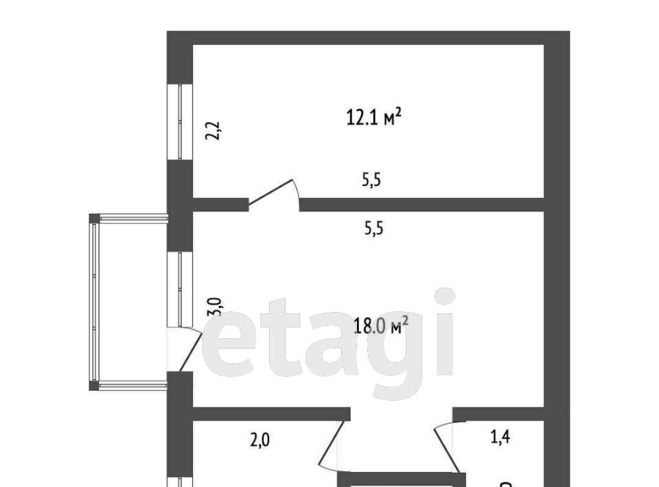 квартира г Махачкала р-н Кировский ул Мирзабекова 3 фото 22