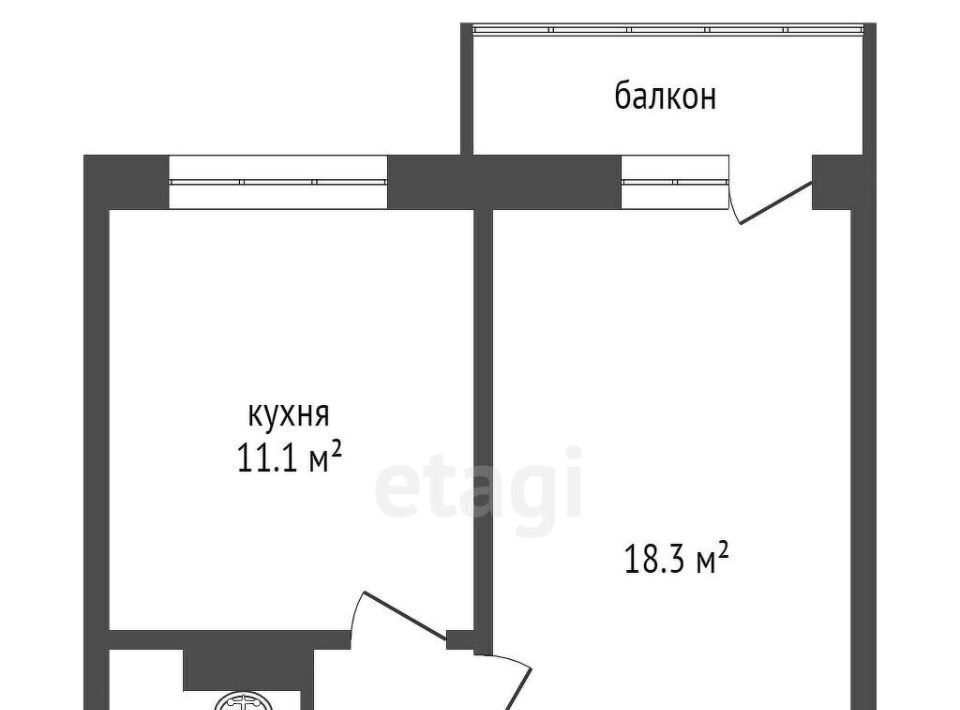 квартира г Красноярск р-н Кировский ул Аральская 53 фото 14