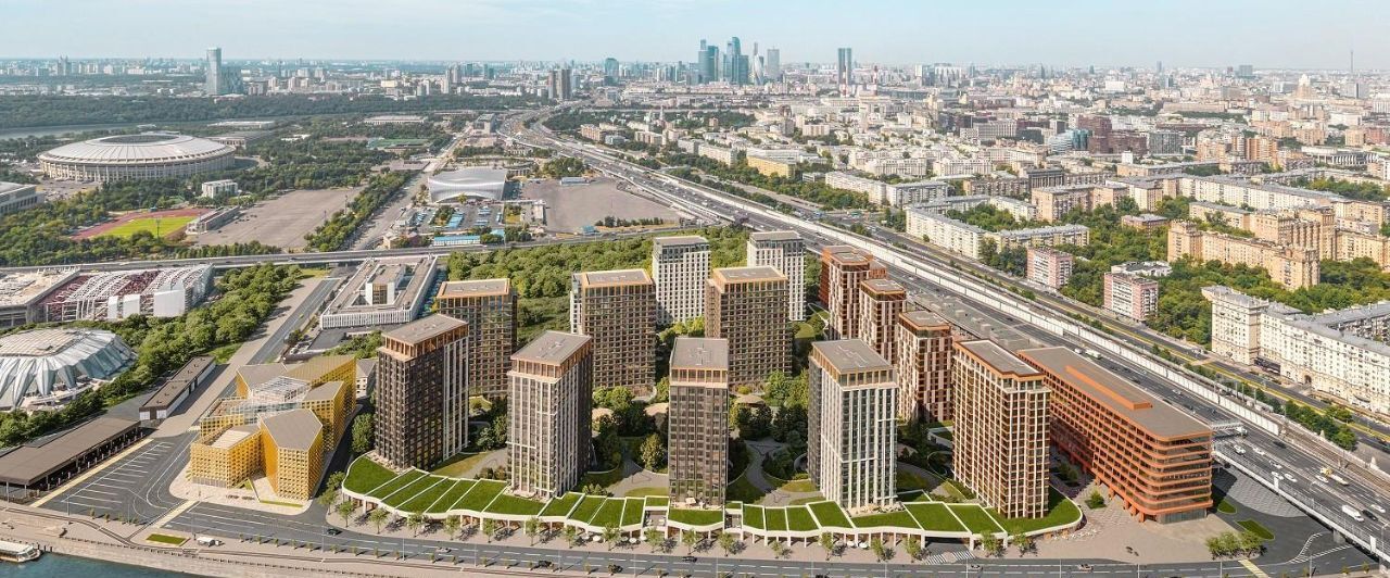 квартира г Москва метро Воробьевы горы ЖК Коллекция Лужники фото 4