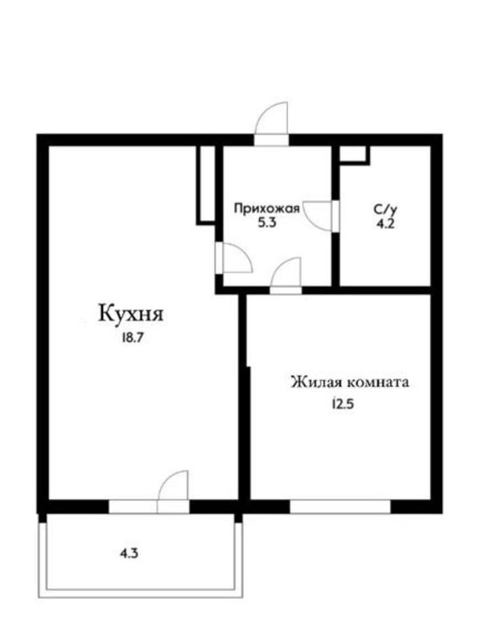 квартира г Краснодар р-н Карасунский ул Старокубанская 123а ЖК «Айвазовский» фото 10