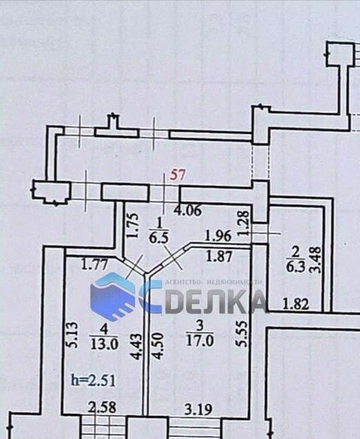 квартира р-н Благовещенский с Чигири ул 1-я Тепличная 24/1 фото 15