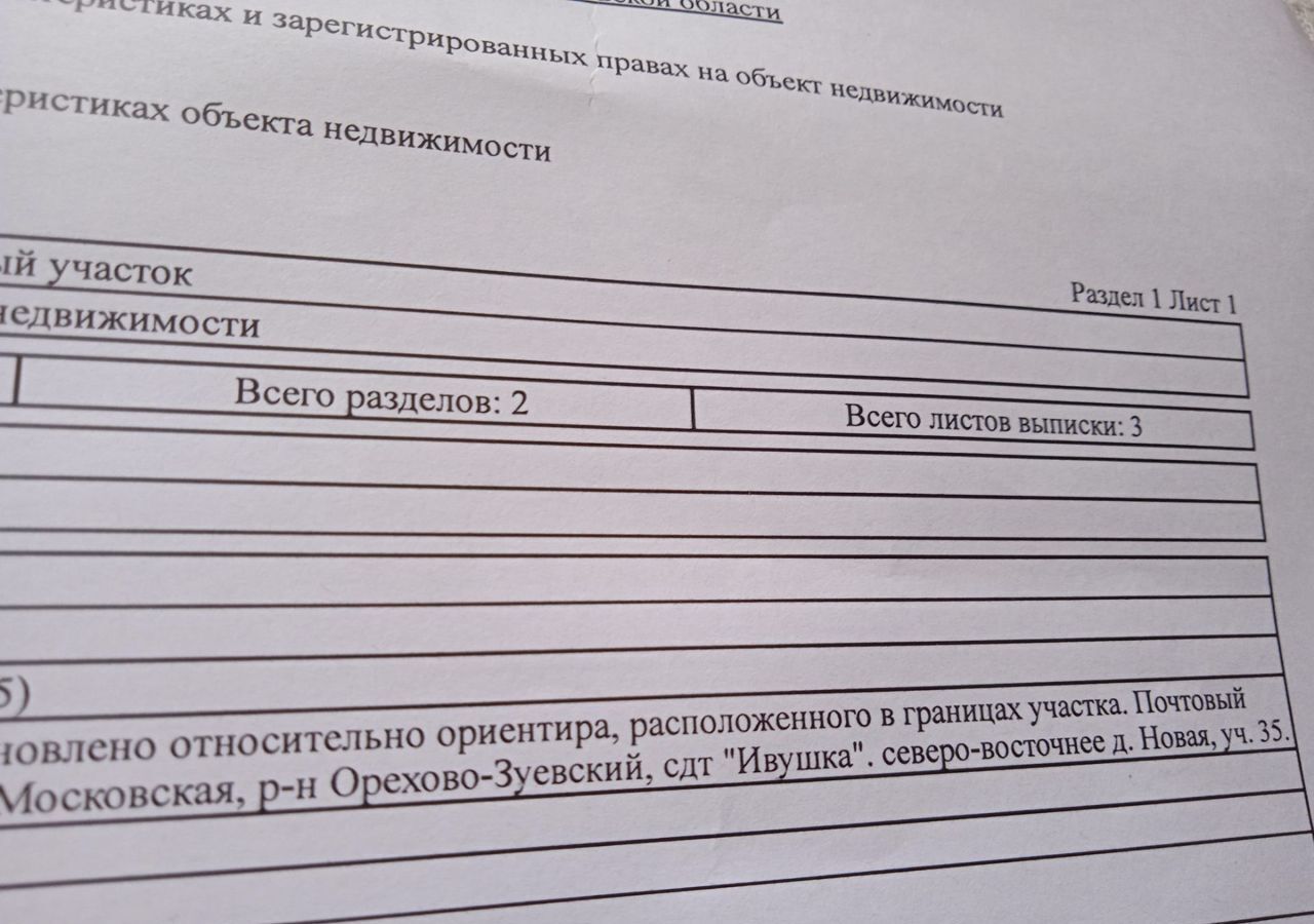 земля городской округ Орехово-Зуевский Ликино-Дулево, садовое товарищество Ивушка фото 4