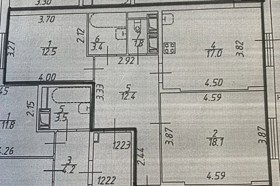 квартира р-н Всеволожский г Мурино ул Шувалова 27/7 фото 5