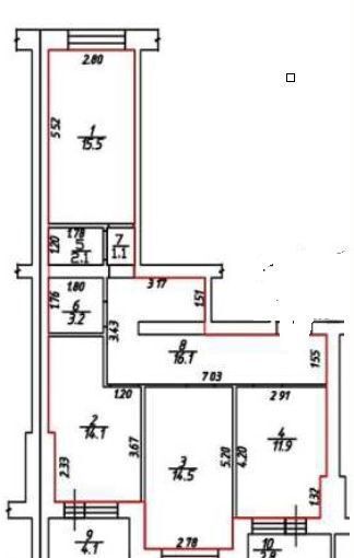 квартира г Калуга р-н Октябрьский ул Советская 182 корп. 1 фото 1