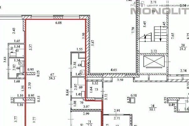 торговое помещение г Екатеринбург Академический ул Академика Ландау 49 фото 8