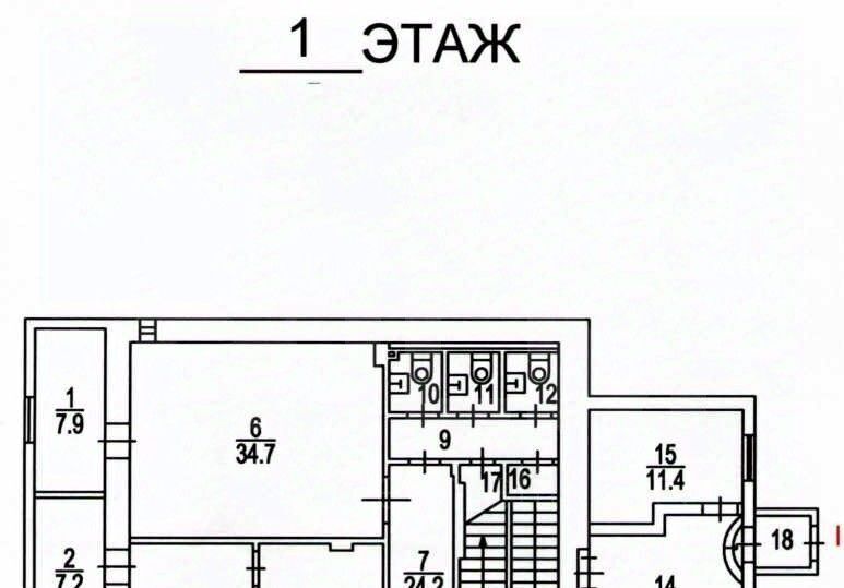 офис г Москва метро Бауманская ул Новая Басманная 23с/1а фото 20