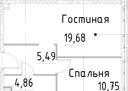 квартира г Санкт-Петербург метро Улица Дыбенко инвест-отель «Про'Молодость» фото 2