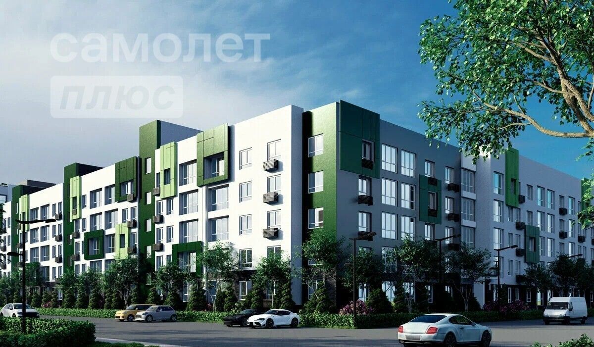 Продам однокомнатную новостройку в районе Ленинском в городе Уфе 33.0 м²  этаж 4/5 3600000 руб база Олан ру объявление 122440536