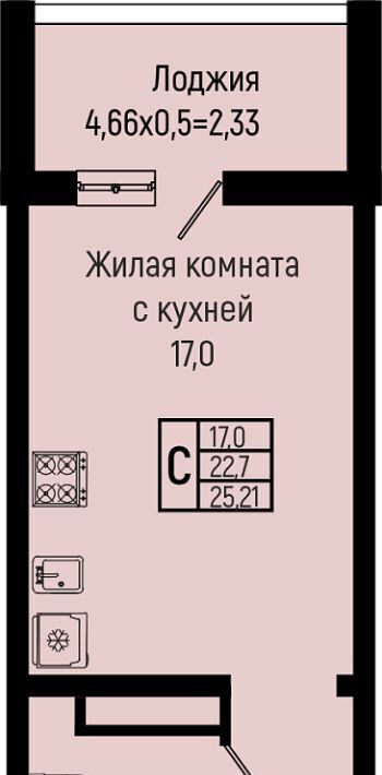 квартира р-н Туапсинский с Ольгинка ул Солнечная ЖК Sun Hills Olginka фото 1