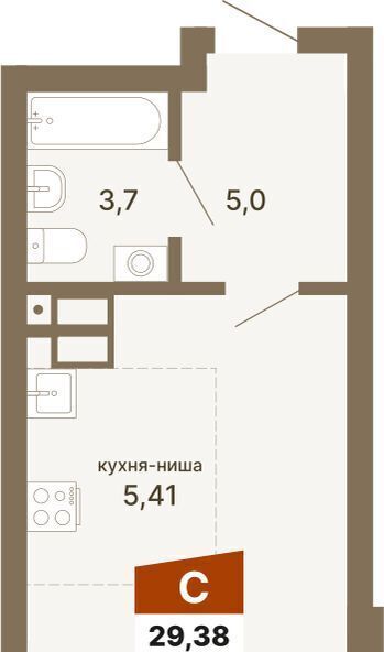 квартира г Екатеринбург Геологическая ул Волгоградская 197 фото 1