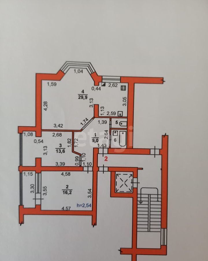 квартира г Невинномысск р-н Центр ул Гагарина 70а фото 5