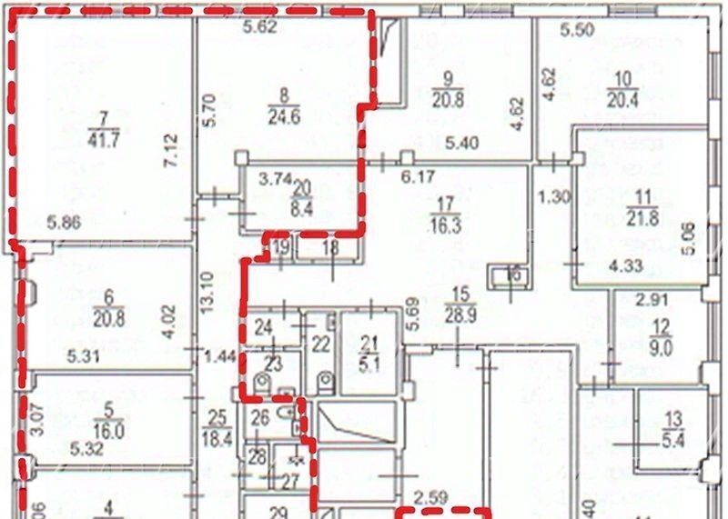 офис г Москва метро Новослободская ул Краснопролетарская 30с/1 фото 9