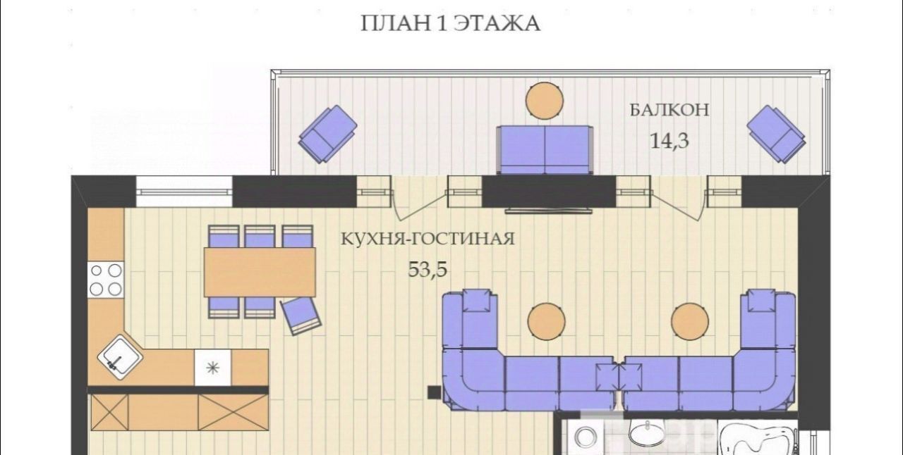 квартира р-н Чебаркульский Непряхинское с/пос, База Отдыха Лесная тер., ул. Проселочная, 3 фото 2