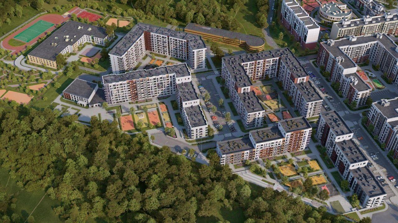 квартира городской округ Подольск Борисовка, улица Рахманинова, 12, Жилой комплекс Новая Щербинка фото 21