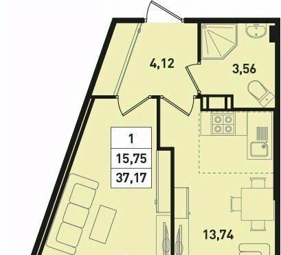 квартира р-н Всеволожский г Мурино ул Шоссе в Лаврики 64к/4 Девяткино фото 1