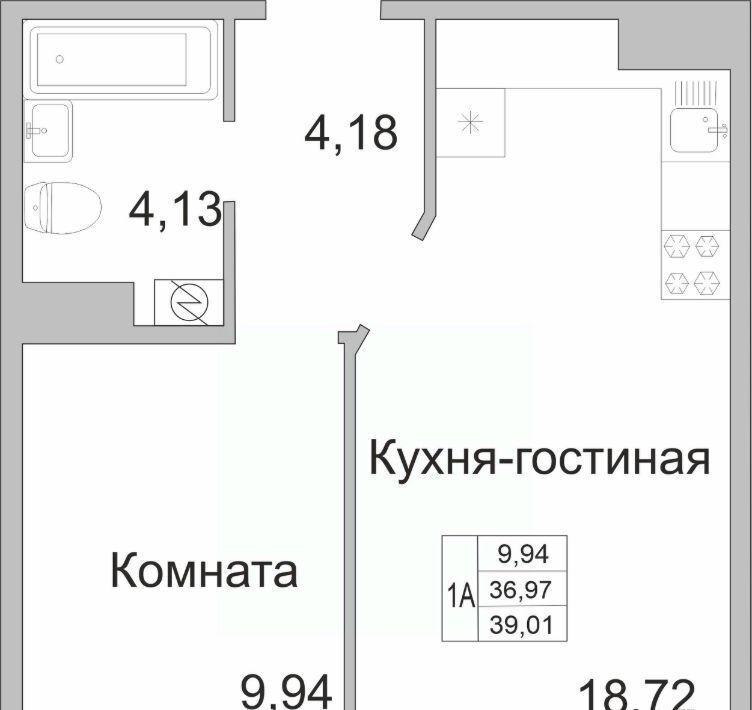 квартира р-н Псковский д Борисовичи ул Героя России Досягаева 5 Завеличенская волость фото 1