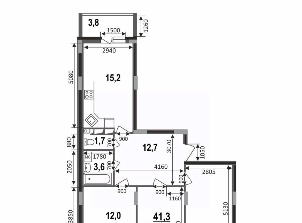 квартира г Владимир р-н Октябрьский б-р Сталинградский 7 фото 4